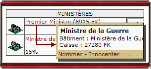 Minist&egrave;res