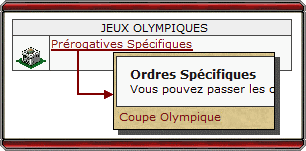 Pr&eacute;rogatives Sp&eacute;cifiques