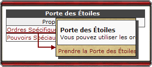 Prendre la Porte des &Eacute;toiles