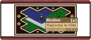 Rejoindre la c&ocirc;te