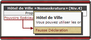 Fausse d&eacute;claration