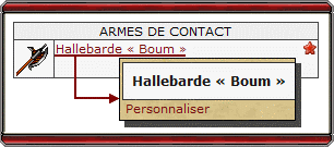 D&eacute;personnaliser