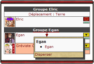 Disperser un Groupe