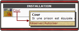 R&eacute;server/Autoriser