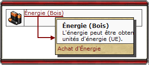 Achat d'&Eacute;nergie